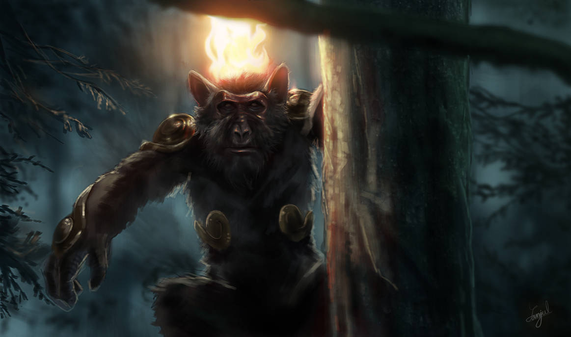 Infernape by SanjulWhiteShadow on DeviantArt