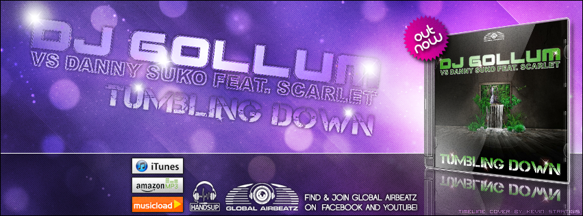 Dj Gollum - Tumbling Down - Timeline Cover