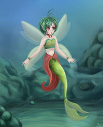 Mermaid Alala o.o by Yukiyukiko