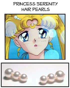 Princess Serenity Hair pearls