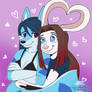 Vinyl and her Husbun