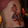 Pin-up Girl Tattoo