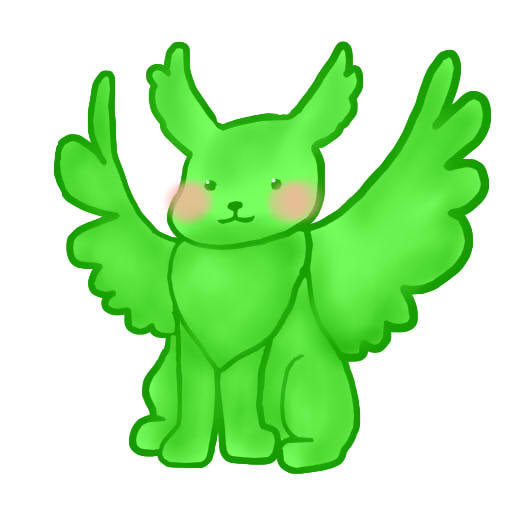 FLYING MINT BUNNY by Scarlet-chanIsAlive on DeviantArt