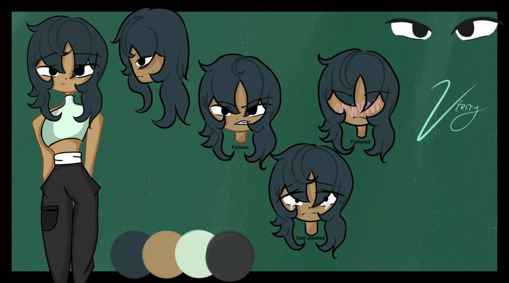 Verity Reference Verity's reference sheet by Astorartz on DeviantArt
