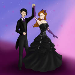 Diana and Saero at a Fairy-Tale Ball