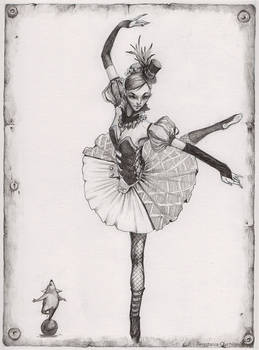 Circus ballet dancer.