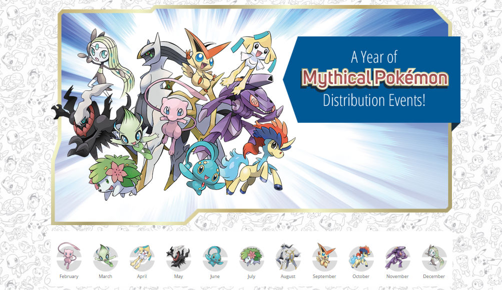 A Year of Mythical Pokemon by AquaDragonic on DeviantArt