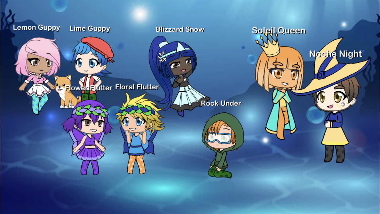 Jellyfish-inspired Gacha Club OCs - gachaclub post - Imgur