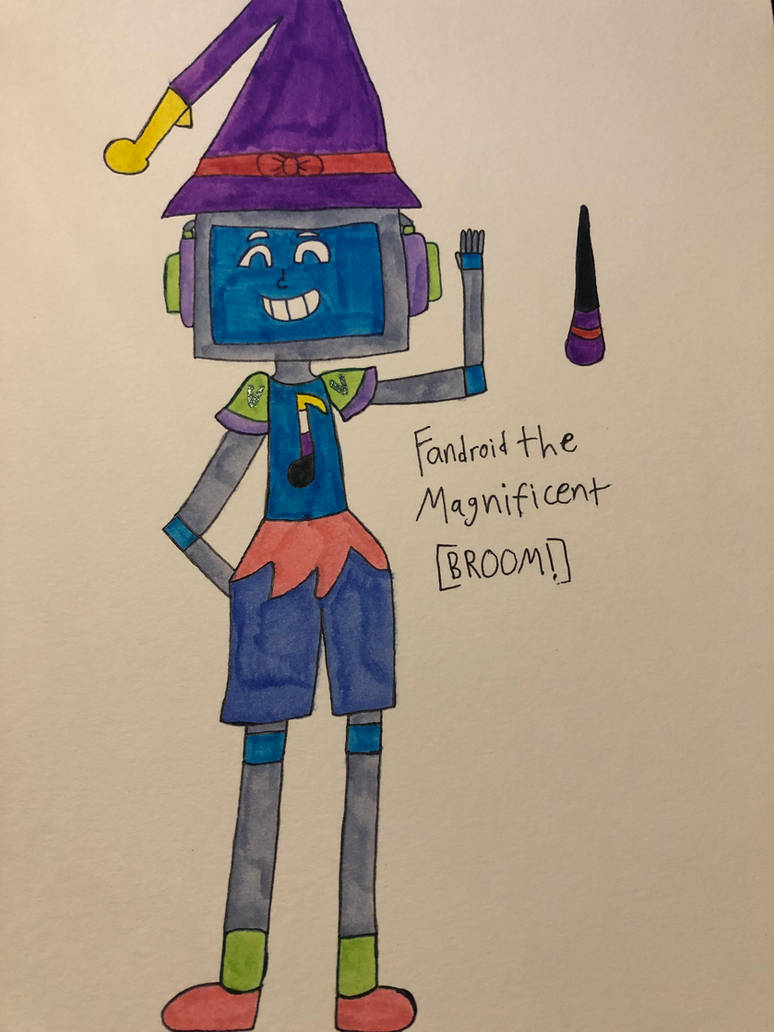 Fandroid the Magnificent! by PatdroidOfficial on DeviantArt