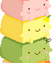 Hannari Tofu Stacked