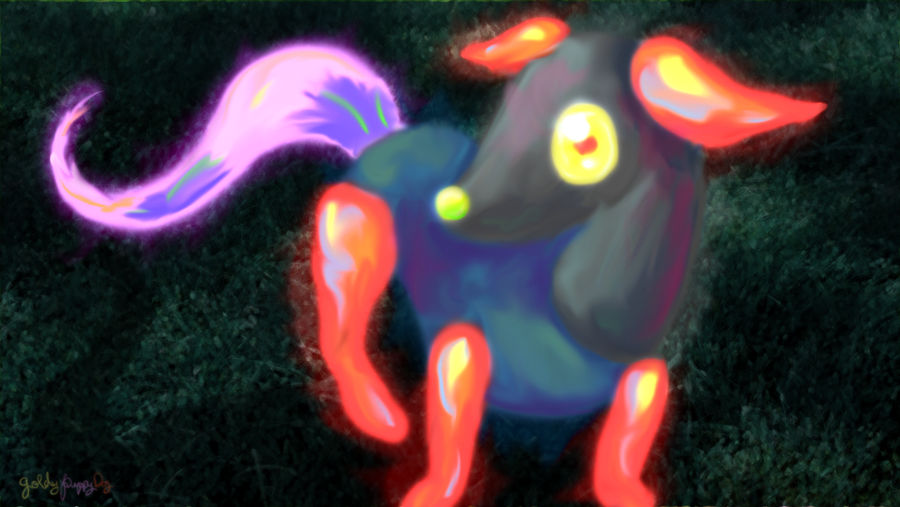 Puttle Puttle Dark Glow Wallpaper by zara-leventhal on DeviantArt