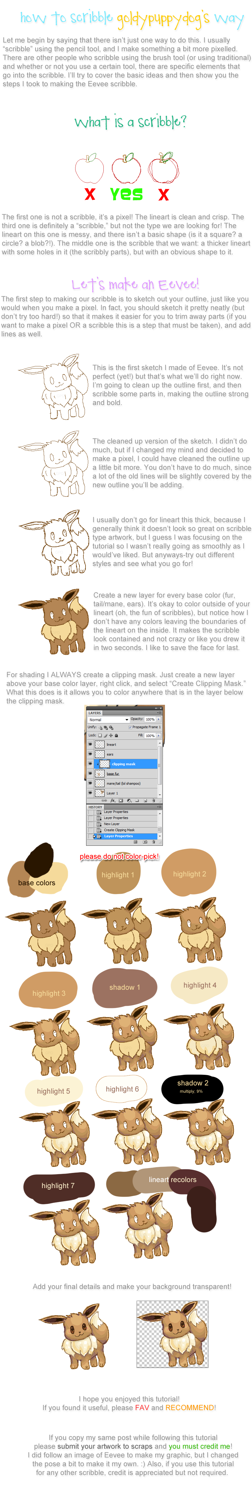 Scribble Eevee Tutorial