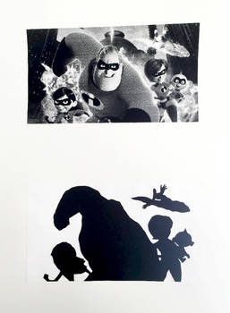 Incredibles Paper Cut