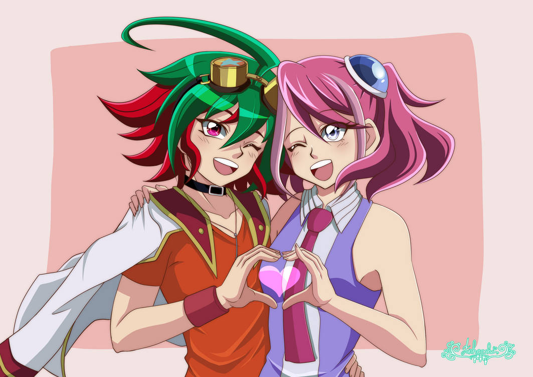 Yuya and Yuzu by Anheeshi on DeviantArt