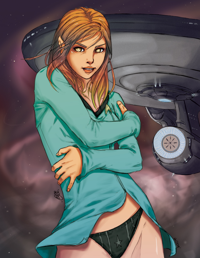 sexy vulcan fanart