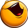 Just another laughing smiley emotee