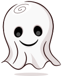 Inktober 5: Halloween Ghost Emotee
