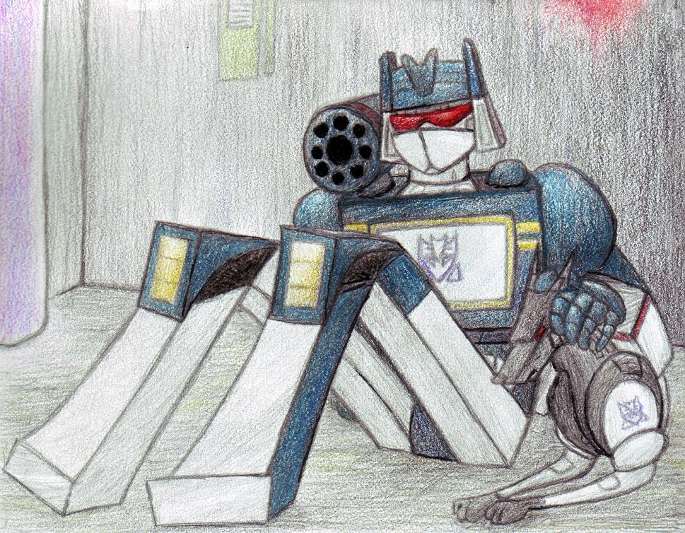 Soundwave and his kitty