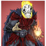 Gone gone the form of man arise the rider Etrigan