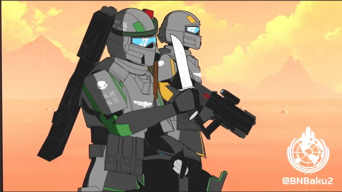 Helldivers 2 Commando by BNBaku Animation 5 by nickspartan300 on DeviantArt