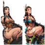 Tiger Lily before and after