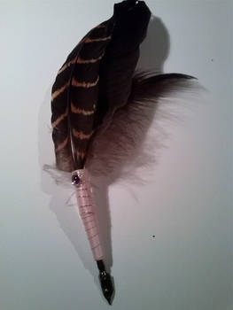 Handmade featherquill