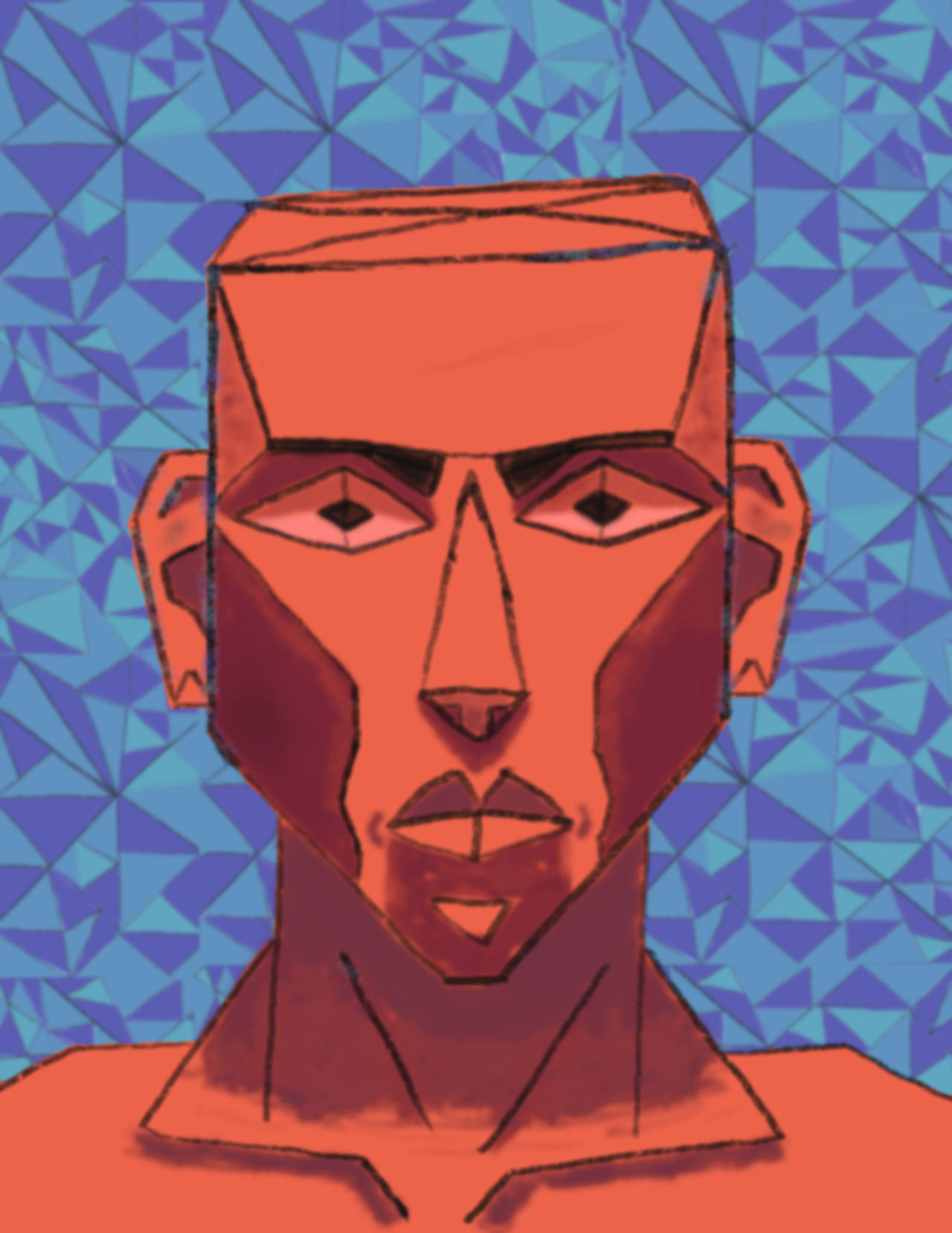 Triangle man by seitan22 on DeviantArt