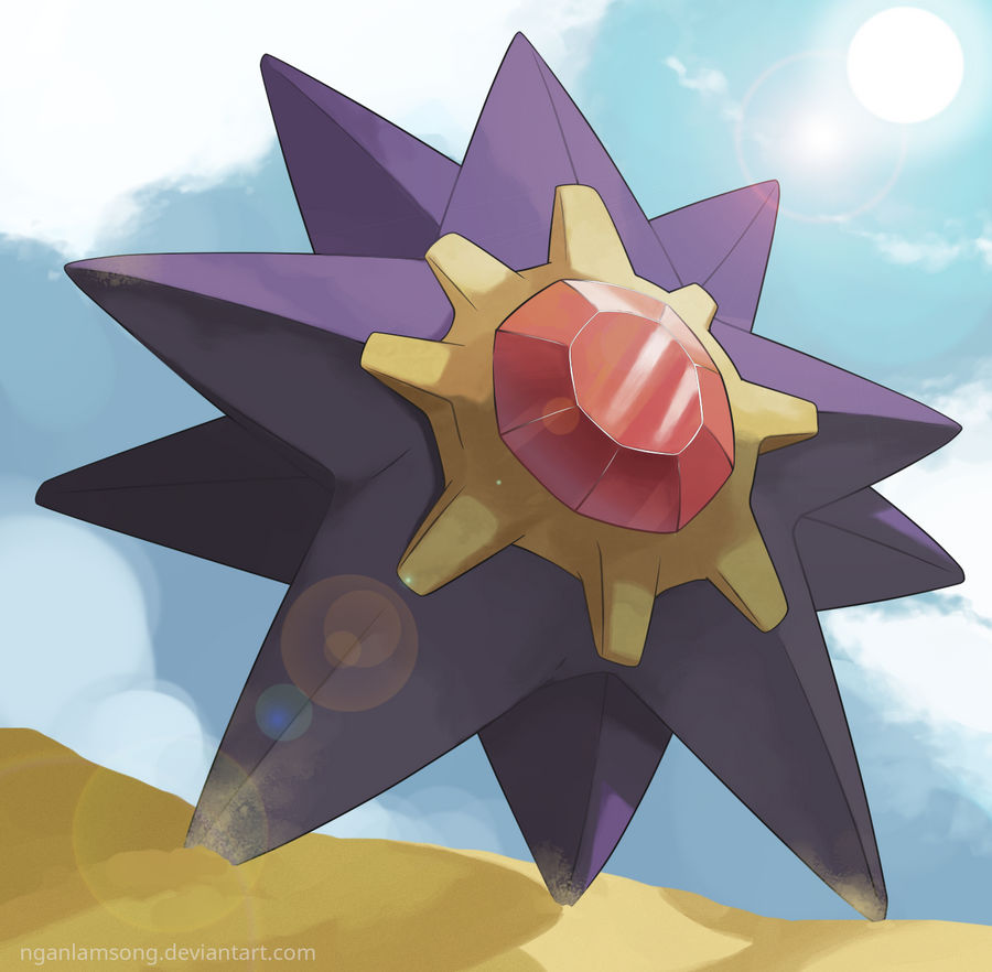 121 - Starmie by nganlamsong