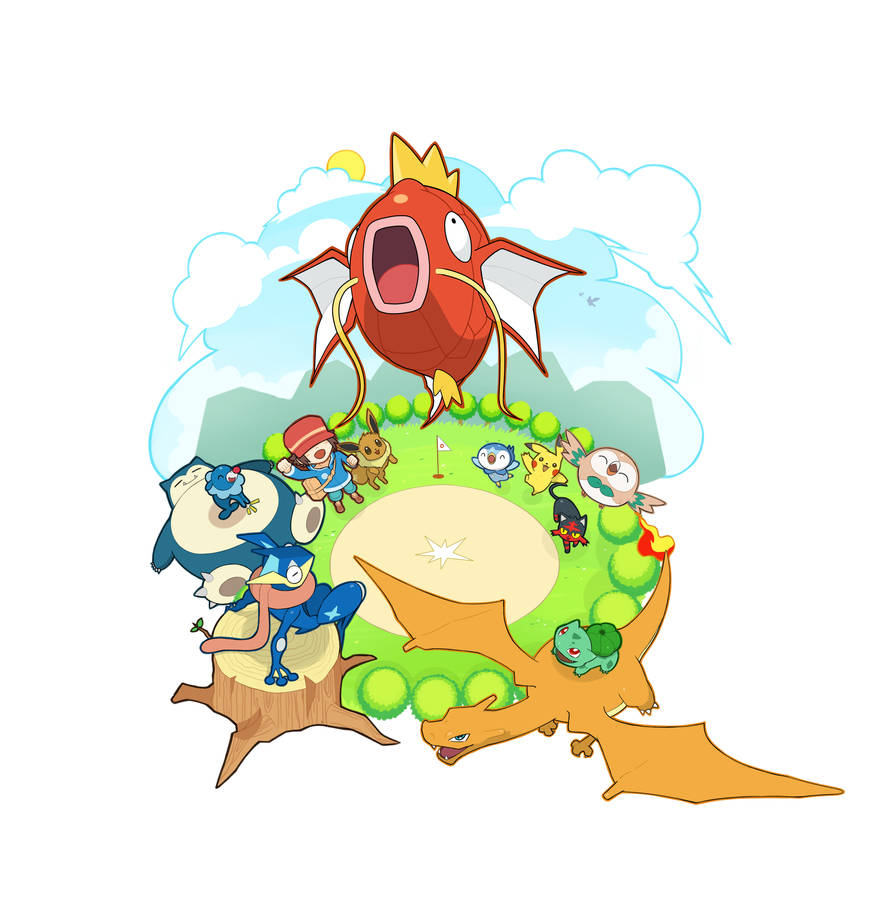 Magikarp - Jump fanart by nganlamsong on DeviantArt