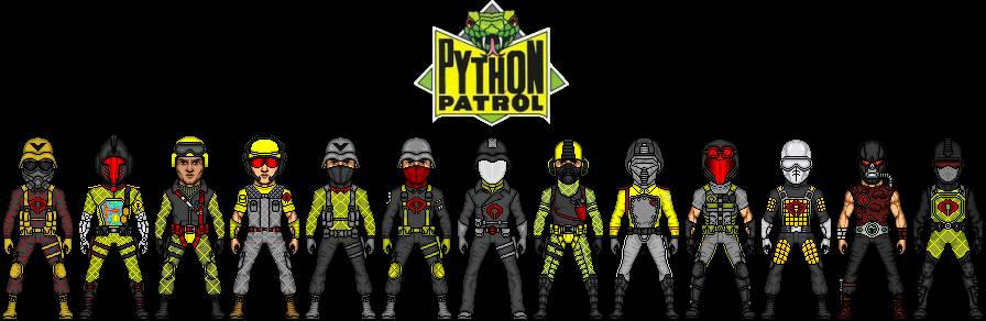 Python Patrol Battle Line New python patrol by SGoptimus on DeviantArt