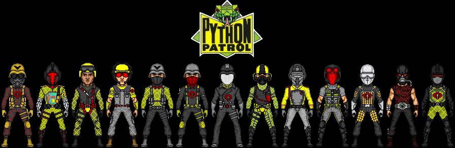 Python Patrol Colors New python patrol by SGoptimus on DeviantArt