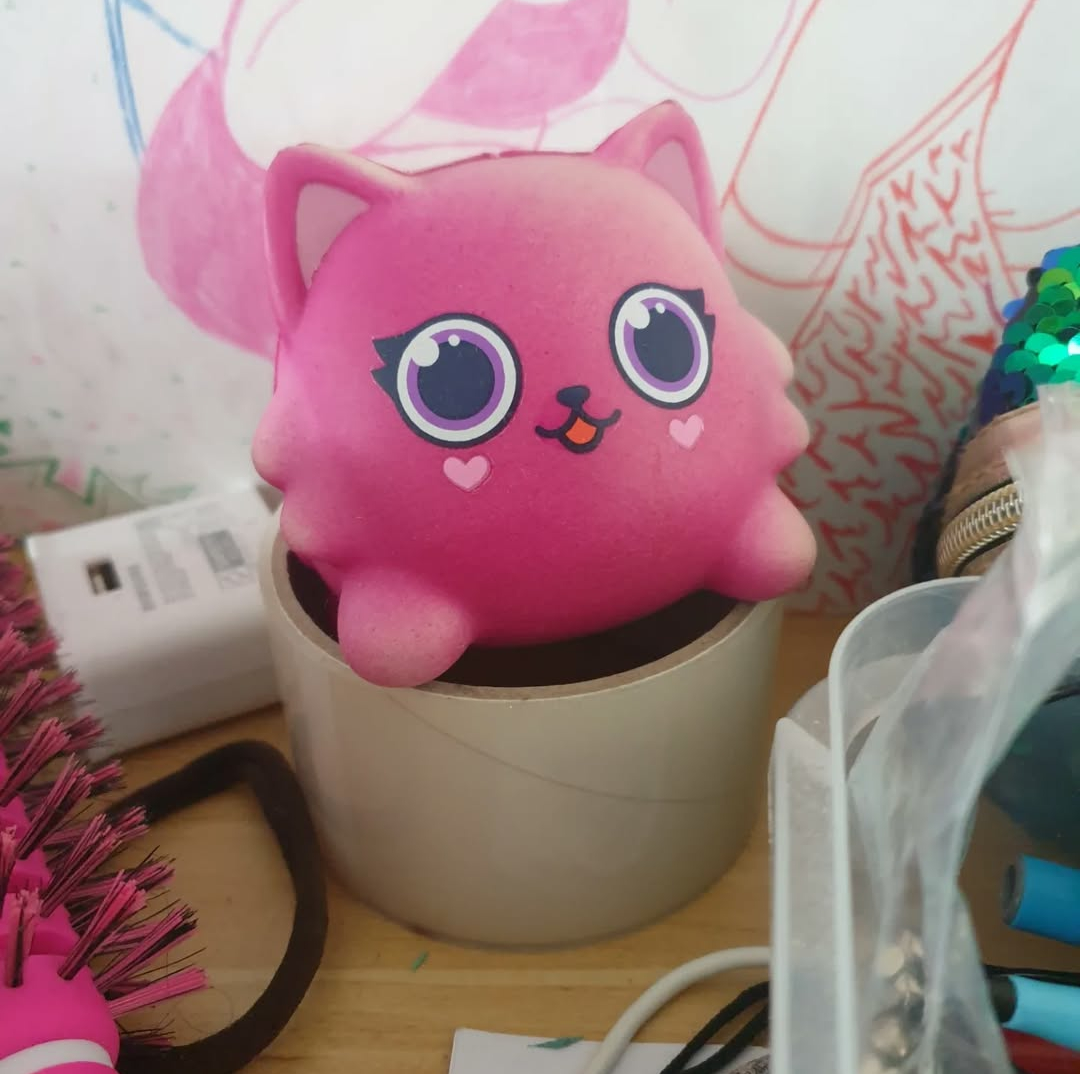 Pink Core Cat Pink Cat by red74draws on DeviantArt