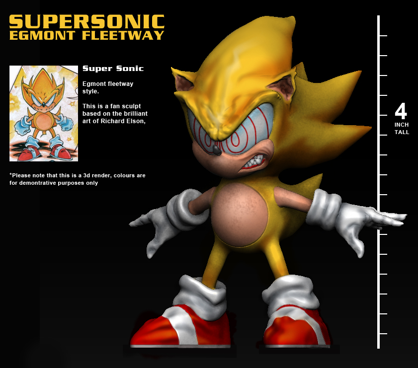 Fleetway Super Sonic Edit! by therealmarronette on DeviantArt