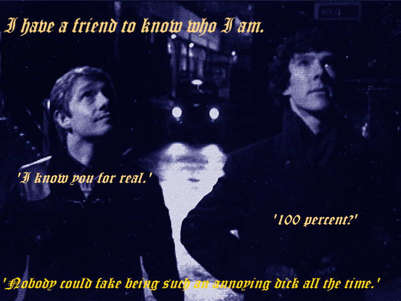 Sherlock and John_I know you for real