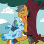 Quite An Adventure (Rainbow Dash x Quibble Pants)