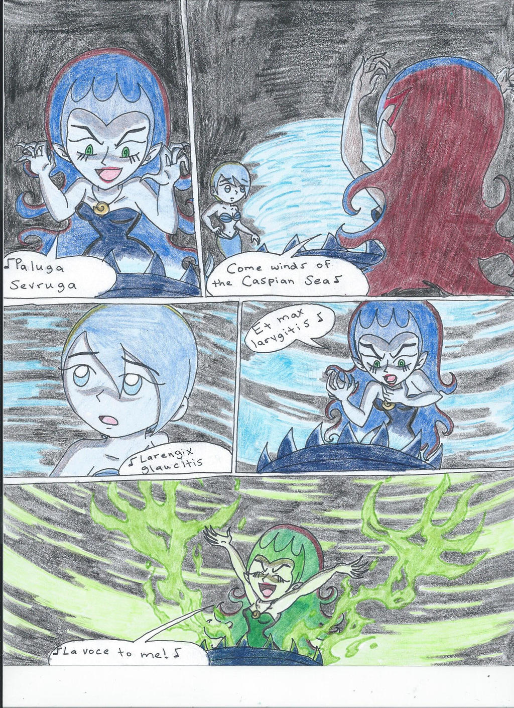 The Little Mermaid rp scene pg. 3 by XSreiki772 on 