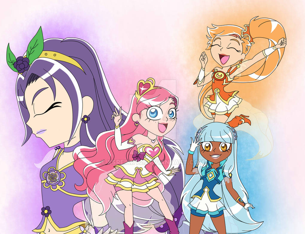 princesses from LoliRock - online puzzle