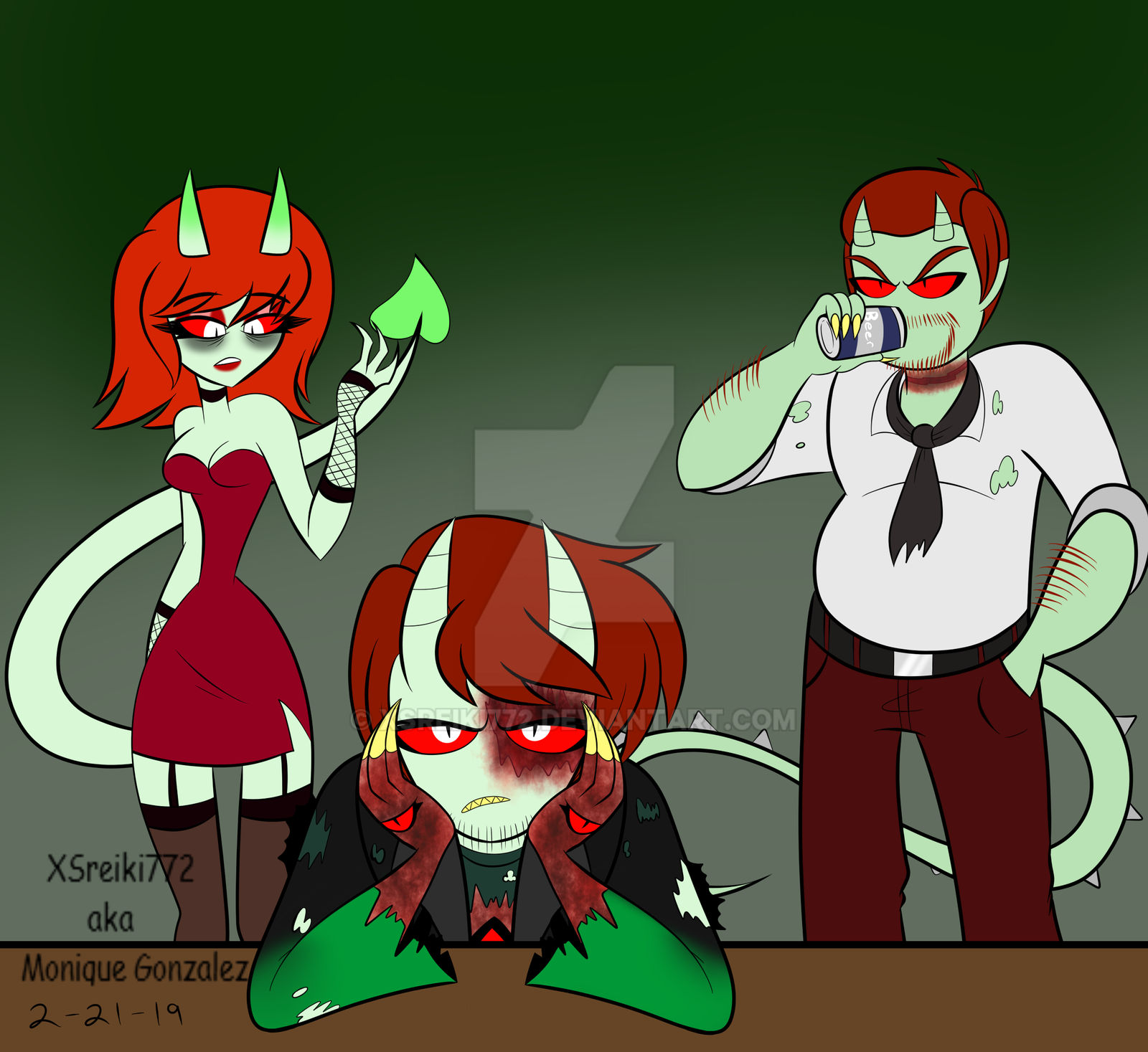 Ryan's parents by XSreiki772 on DeviantArt
