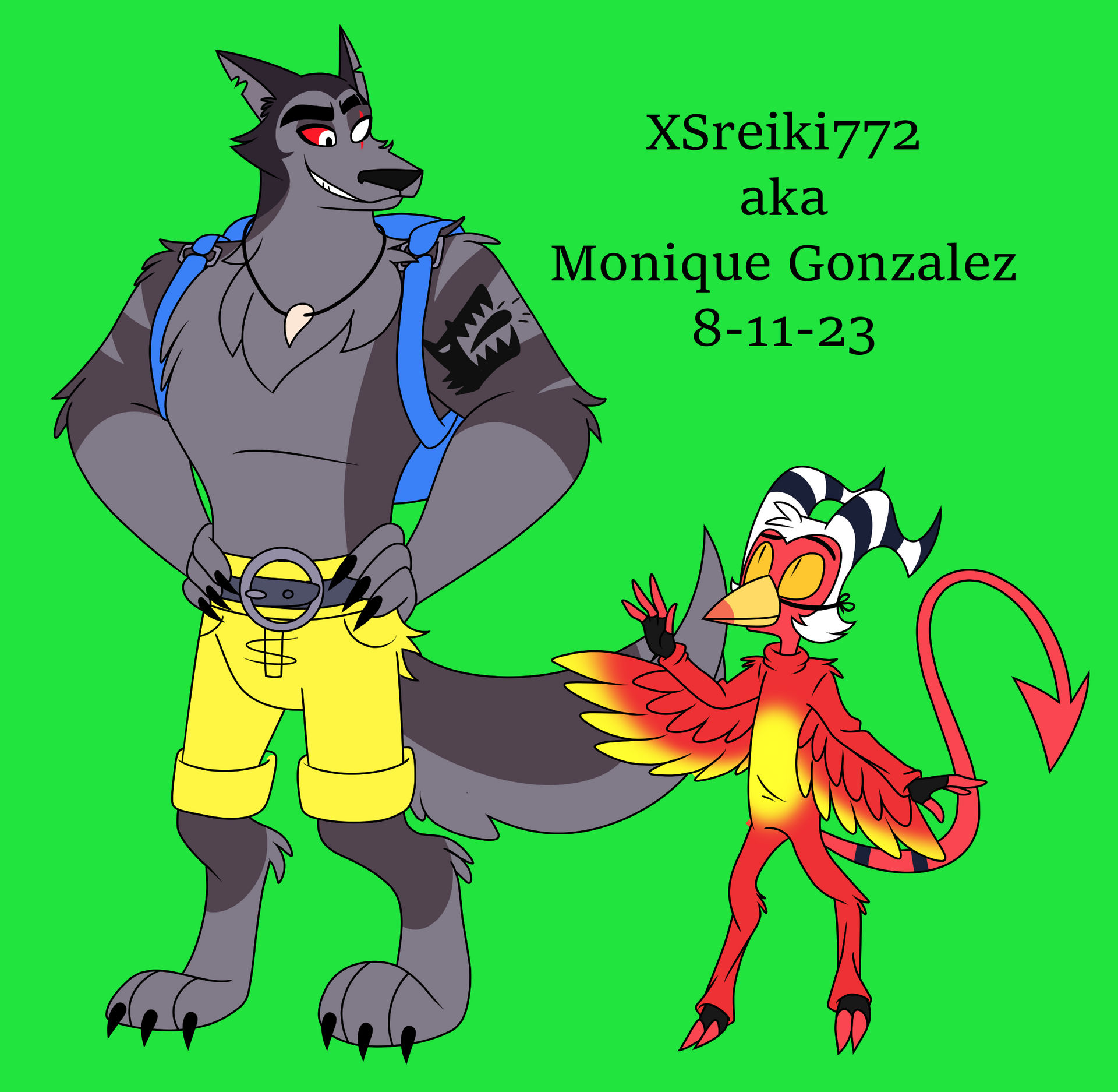 Commission: Vortex and Moxxie As Banjo and Kazooie by XSreiki772 on ...