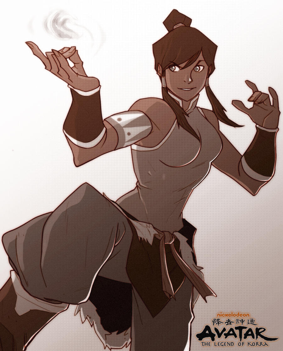 Korra by chriscopeland