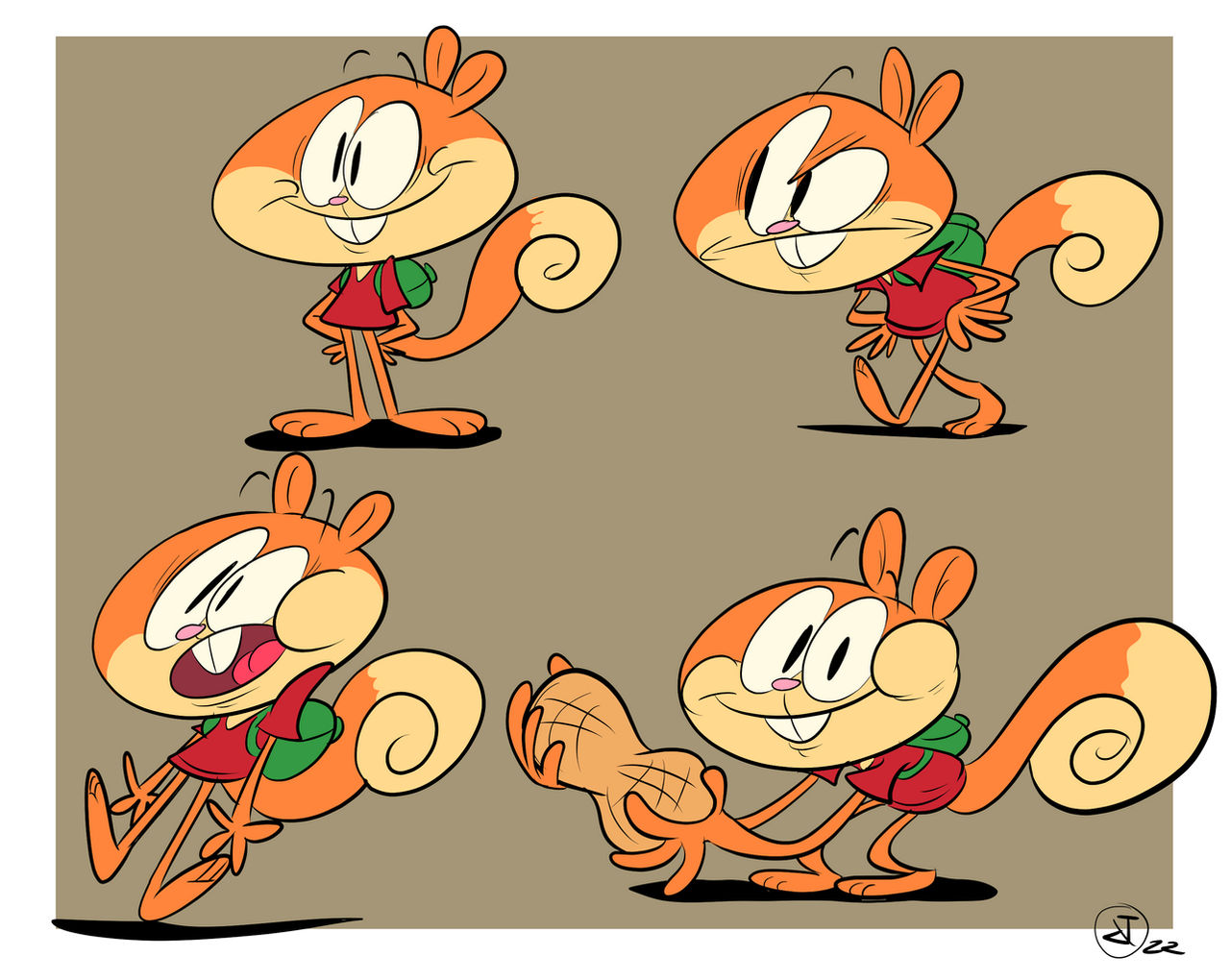 Nutter Character Nutbutter by JAQartDood on DeviantArt