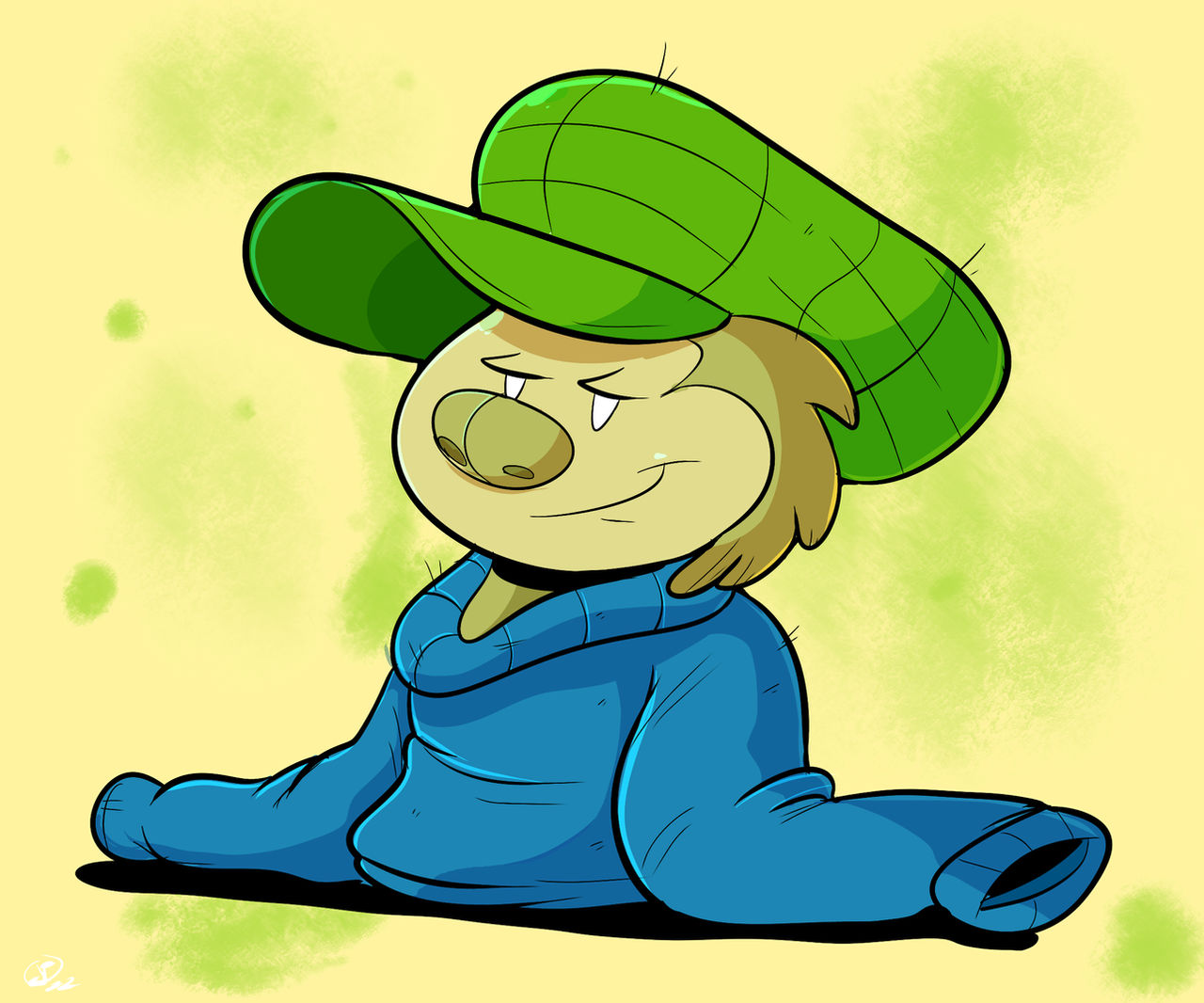 COMM: Rocket Sloth by JAQartDood on DeviantArt