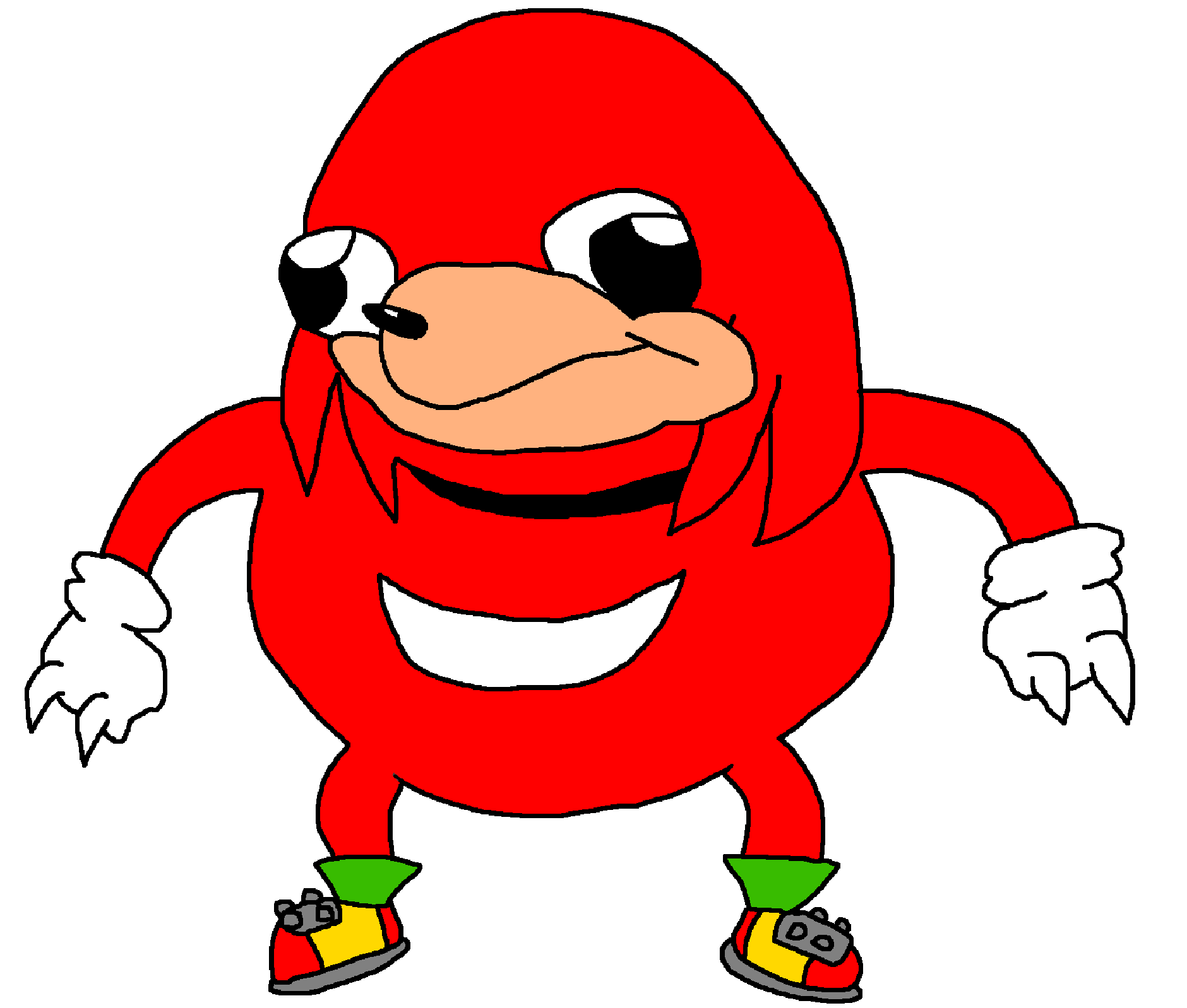 Ugandan Knuckles by richsquid1996 on DeviantArt