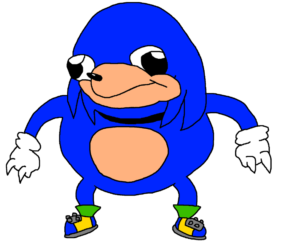 Ugandan Knuckles (blue version) by richsquid1996 on DeviantArt