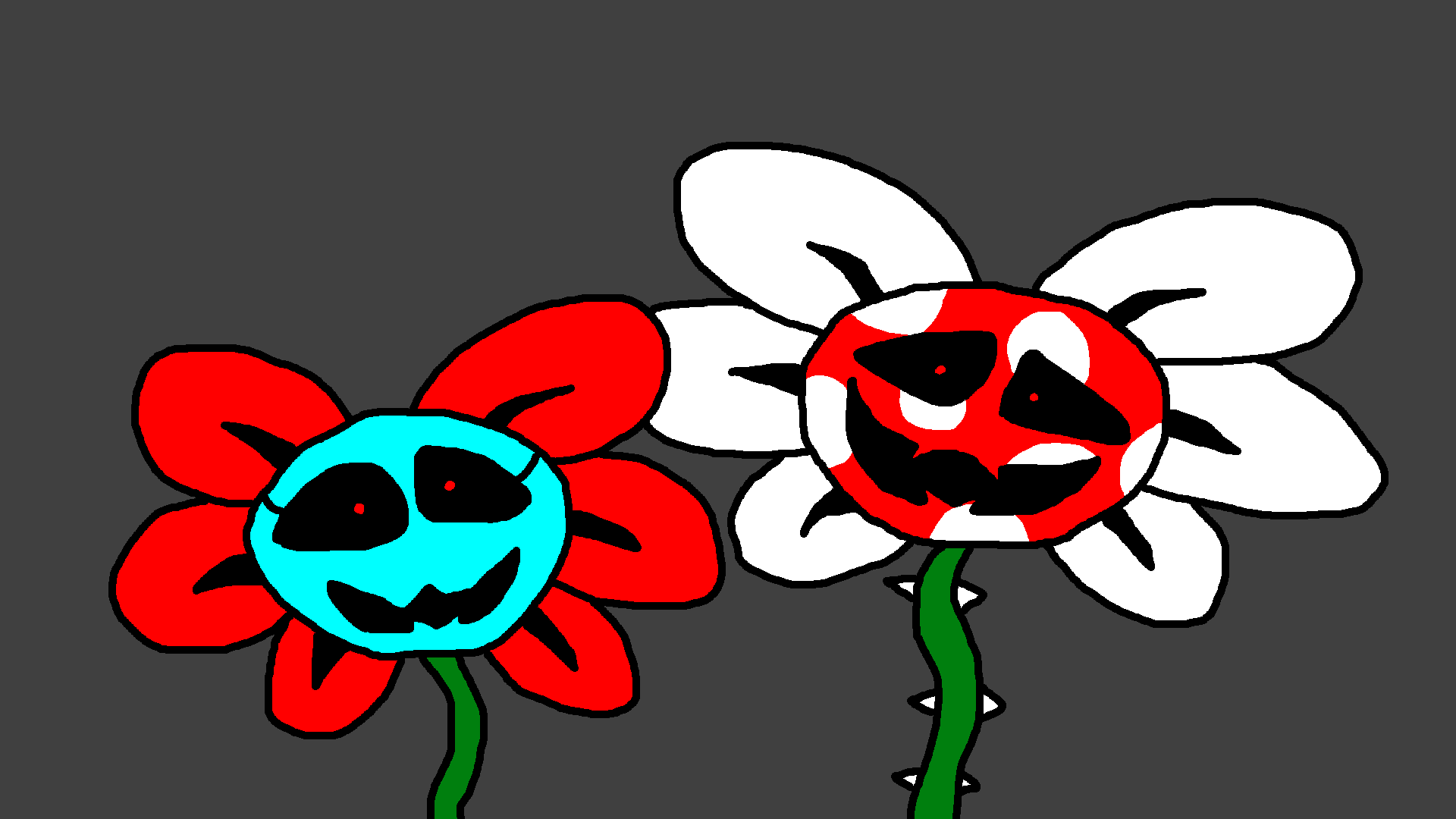 Flowe Object Oc Two oc Floweys by richsquid1996 on DeviantArt