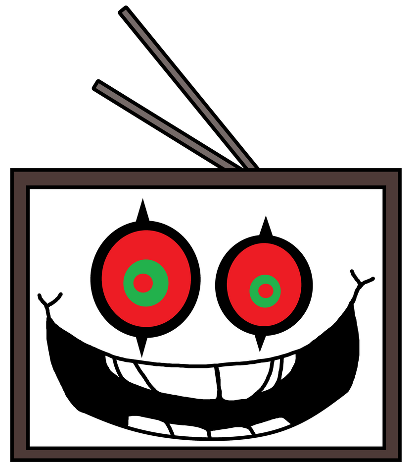 Omega Flowey, but with Chara's face on the TV - Drawception