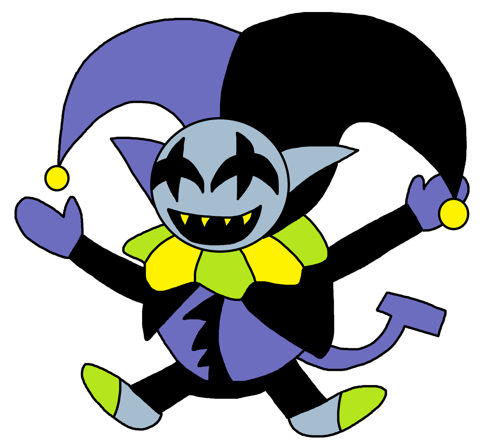 (deltarune) Jevil by richsquid1996 on DeviantArt