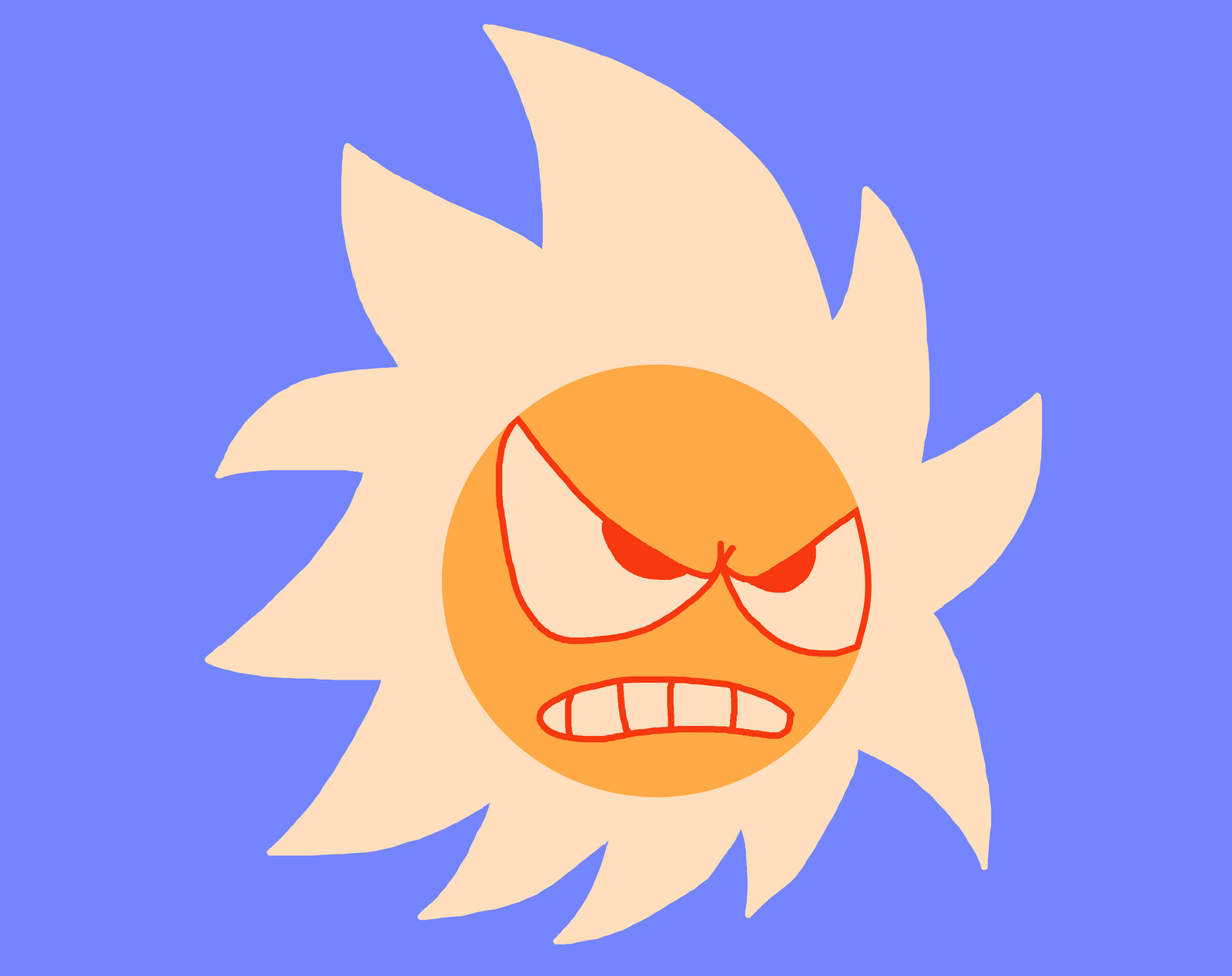 Angry Sun (super Mario Bros 1 Style) by richsquid1996 on DeviantArt