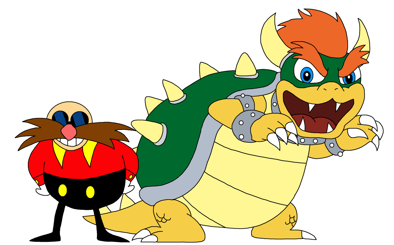 Dr Robotnik And King Koopa (anime Movie Style) by richsquid1996 on ...