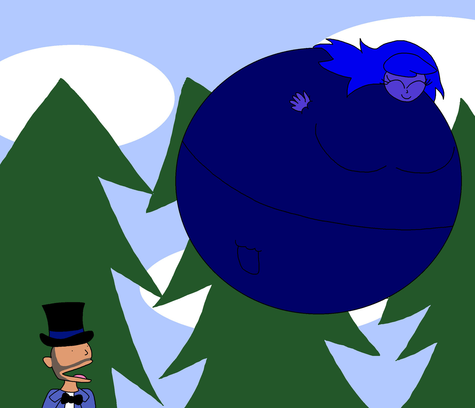 (bday Gift) Violet Is Flying by richsquid1996 on DeviantArt